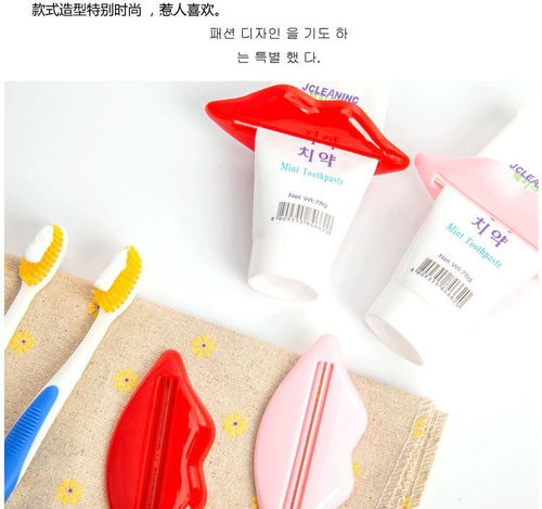新奇有趣，韓國卡通擠牙膏器 讓日常擠牙膏也變得充滿樂趣
